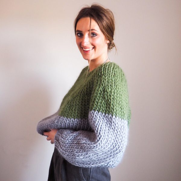 Knit Kit - Drop it from the Top (Down) Jumper - Lauren Aston Designs
