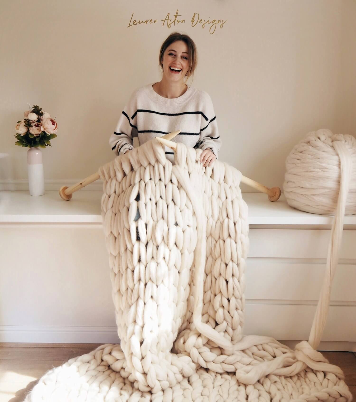 Knitting a clearance big blanket