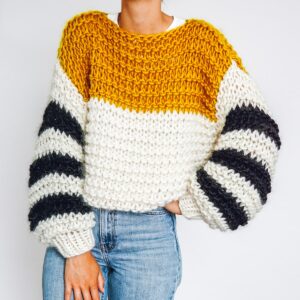 knit kit head in the clouds sweater