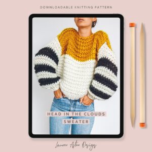 Head in the Clouds Sweater Knitting Pattern