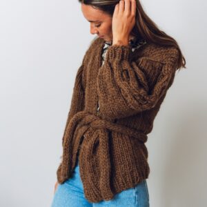 cosy cable cardi