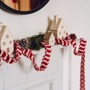 knitted garland