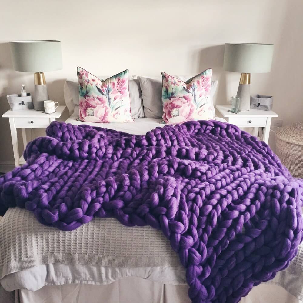 Knitting Kit - Knit your own Giant Blanket - Lauren Aston Designs