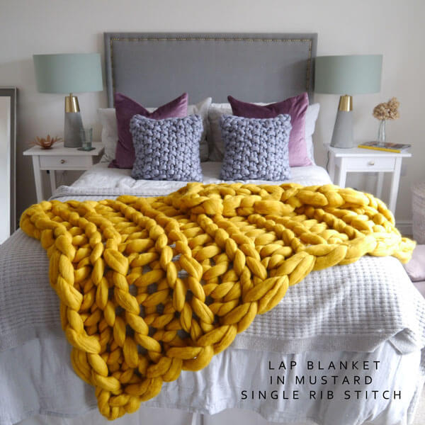 Knitting Kit - Knit your own Giant Blanket - Lauren Aston Designs