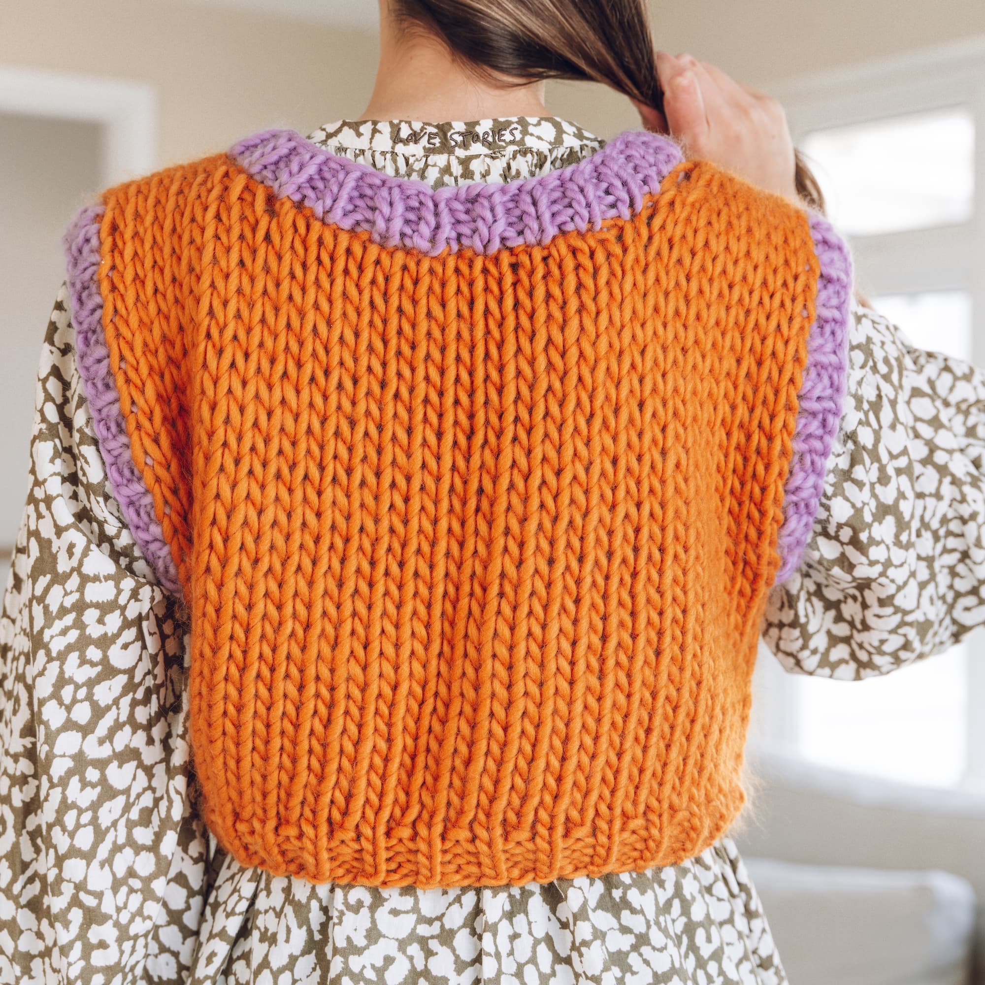 Knitting Kit - Thomas the Tank Top - Lauren Aston Designs