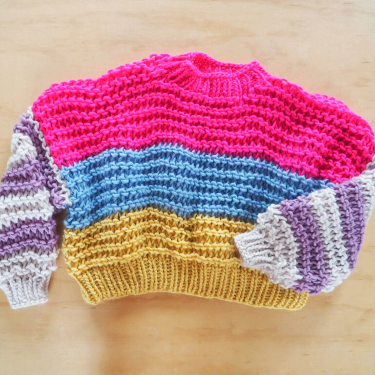 Head in the Clouds Sweater - Knitting Pattern - Lauren Aston Designs