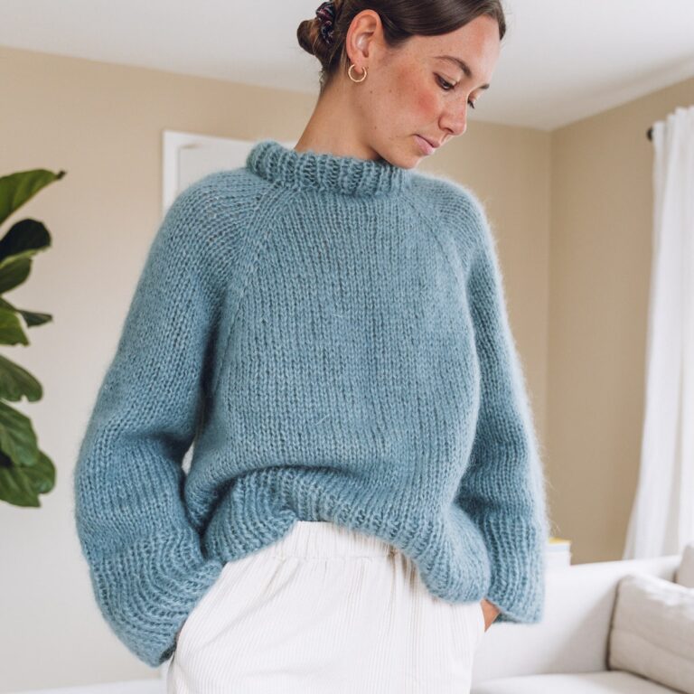 Knitting Kit - Luxe Layer Jumper - Lauren Aston Designs