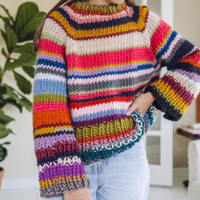 Knitting Kit - Knit More, Waste Less Jumper - Lauren Aston Designs