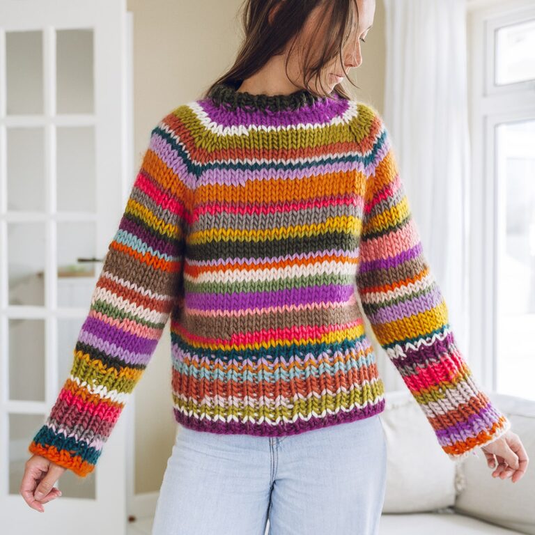 Knitting Kit - Knit More, Waste Less Jumper - Lauren Aston Designs