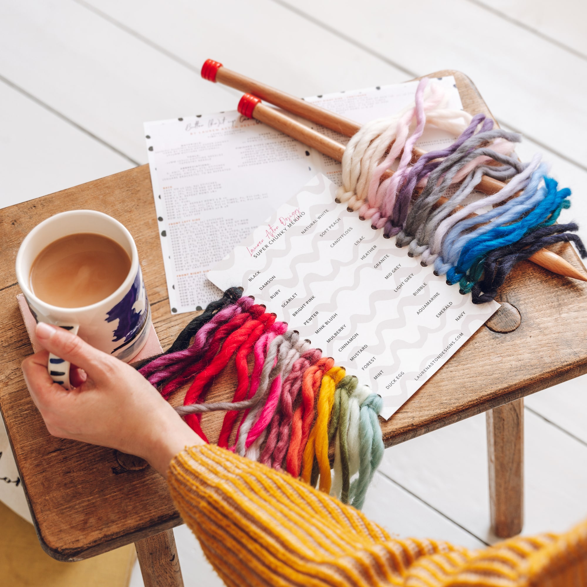 Super Chunky Yarn - 100g Ball - Lauren Aston Designs