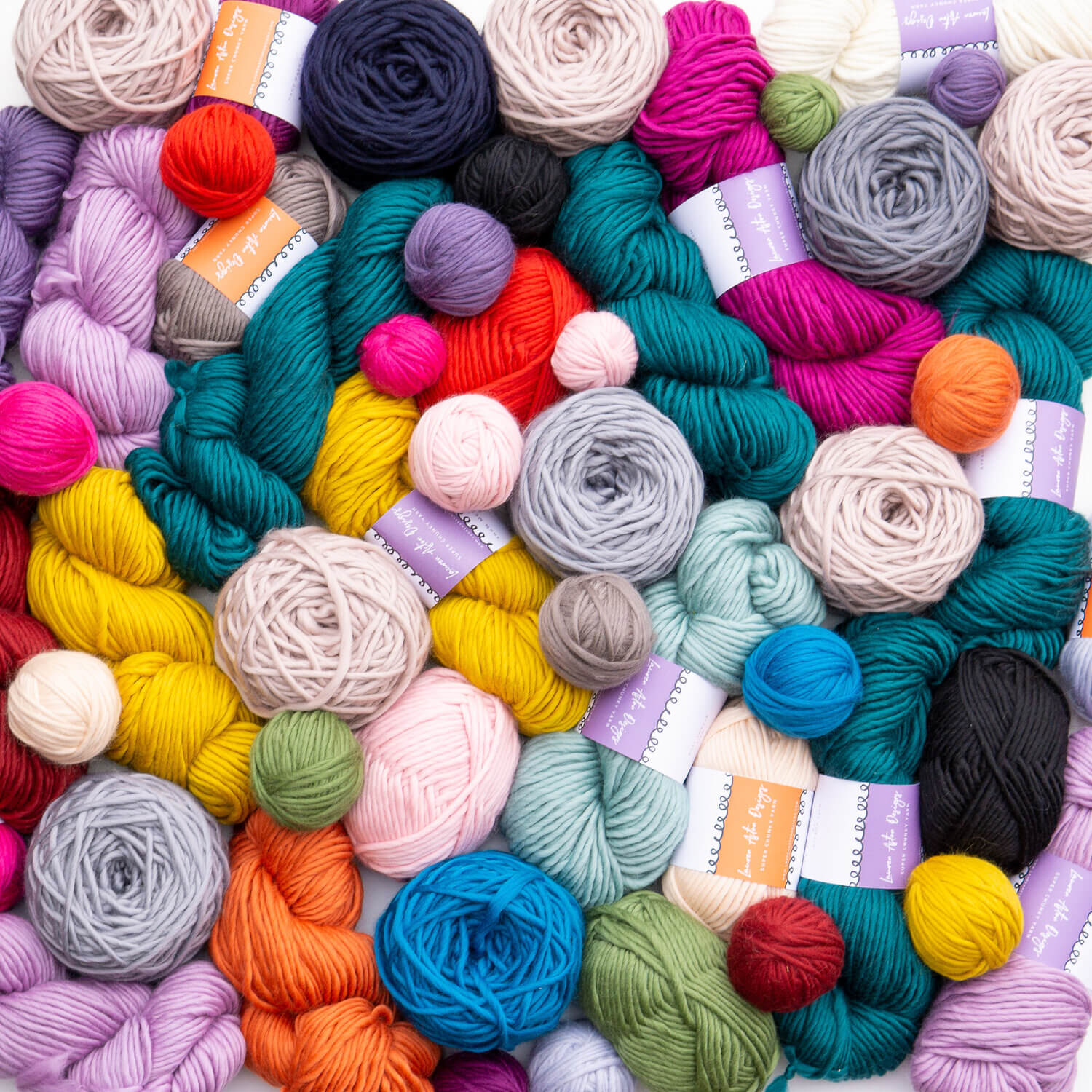 Super Chunky Yarn - 100g Ball - Lauren Aston Designs