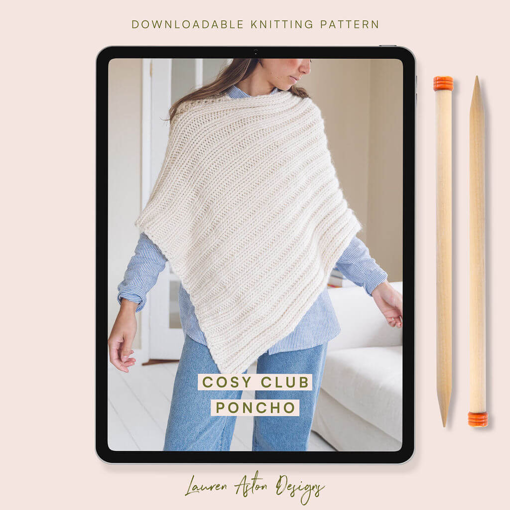 Knitting Kit - Beginners Blanket - Lauren Aston Designs