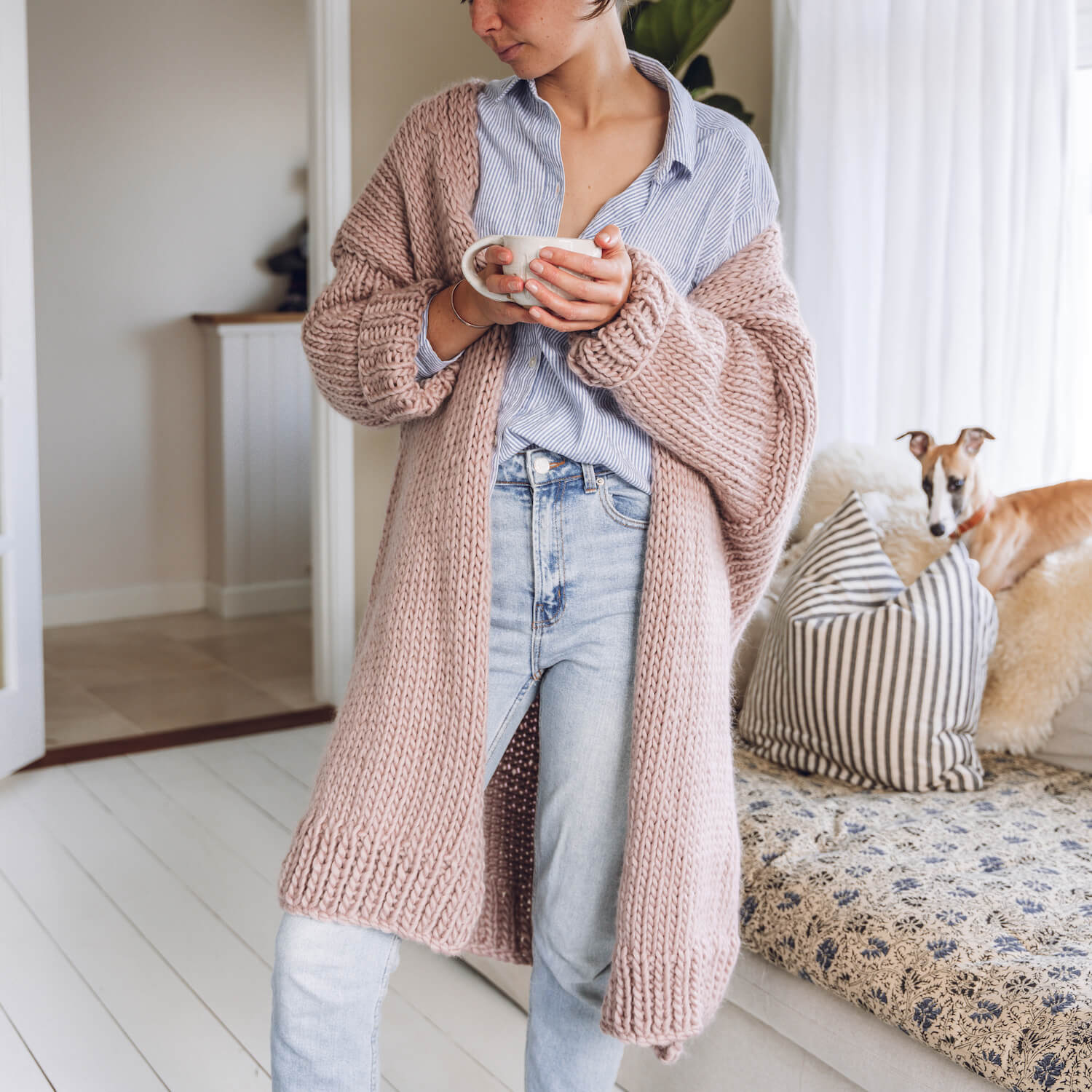 Knitting Kit - Dreamy Oversized Cardigan - Lauren Aston Designs