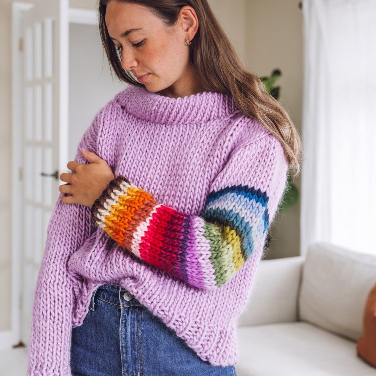 Pastel Rainbow Yarn Bundle - Lauren Aston Designs