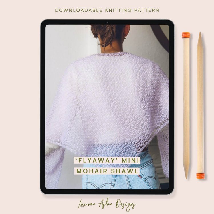 ‘FLYAWAY’MINIMOHAIRSHAWL