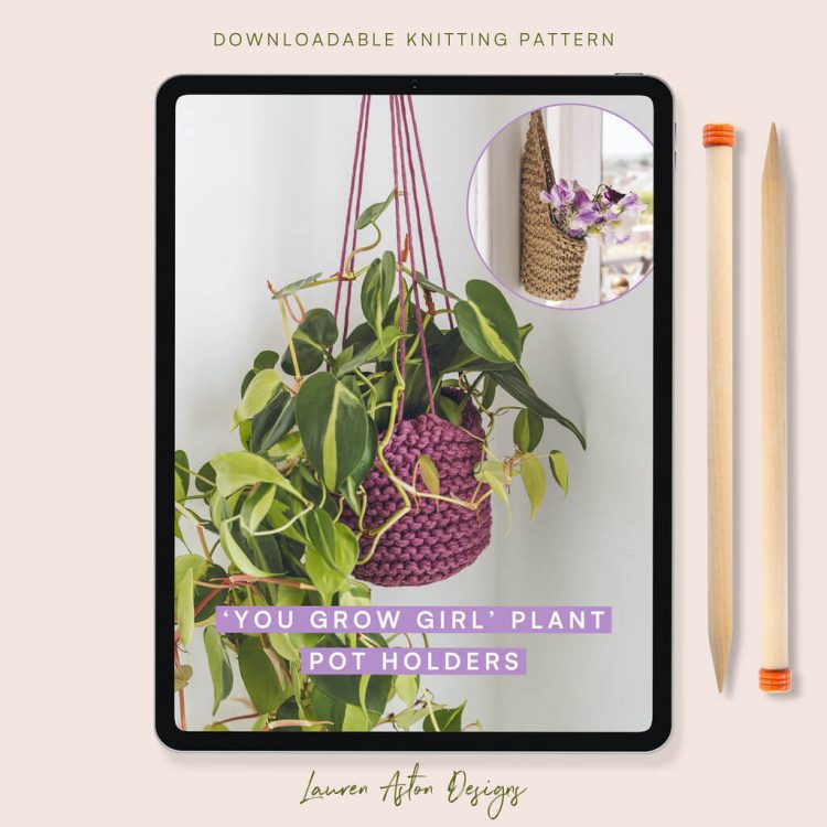 ‘YOUGROWGIRL’PLANTPOTHOLDERS